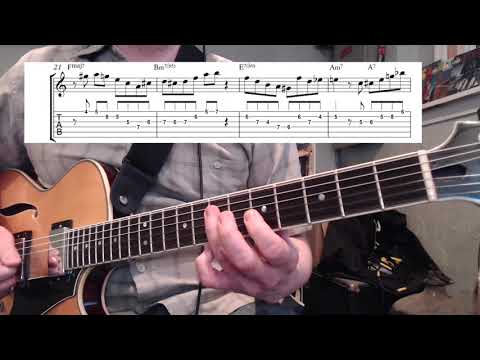 Fly Me To The Moon - Jazz Guitar Etude