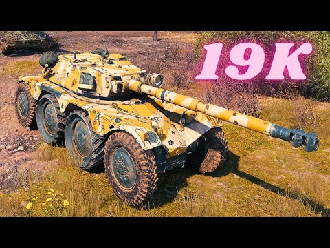 Panhard EBR 105  19K Spot + Damage & EBR 105 8.6K Damage  World of Tanks Replays