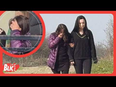 MAJKA DARKA LAZIĆA JECA, DRŽI SE ZA GLAVU Branka u zagrljaju snajke, udovica Ivana slomljena od bola