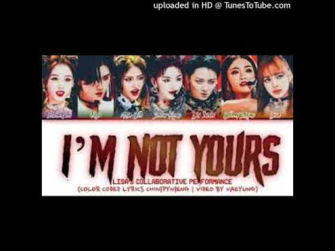 Collab stage -'I'M NOT YOURS' of Lisa group _ Lisa组《I'm Not Yours》合作舞台纯享_ Youth WI