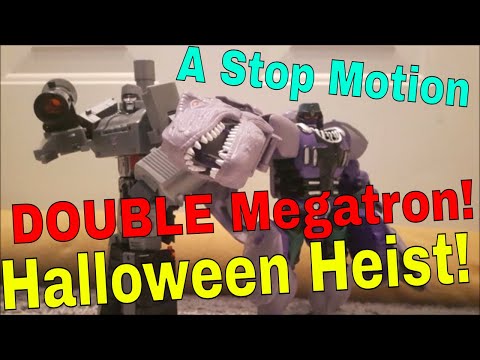 Megatron's Halloween at Home Plan: A Transformers Stop Motion