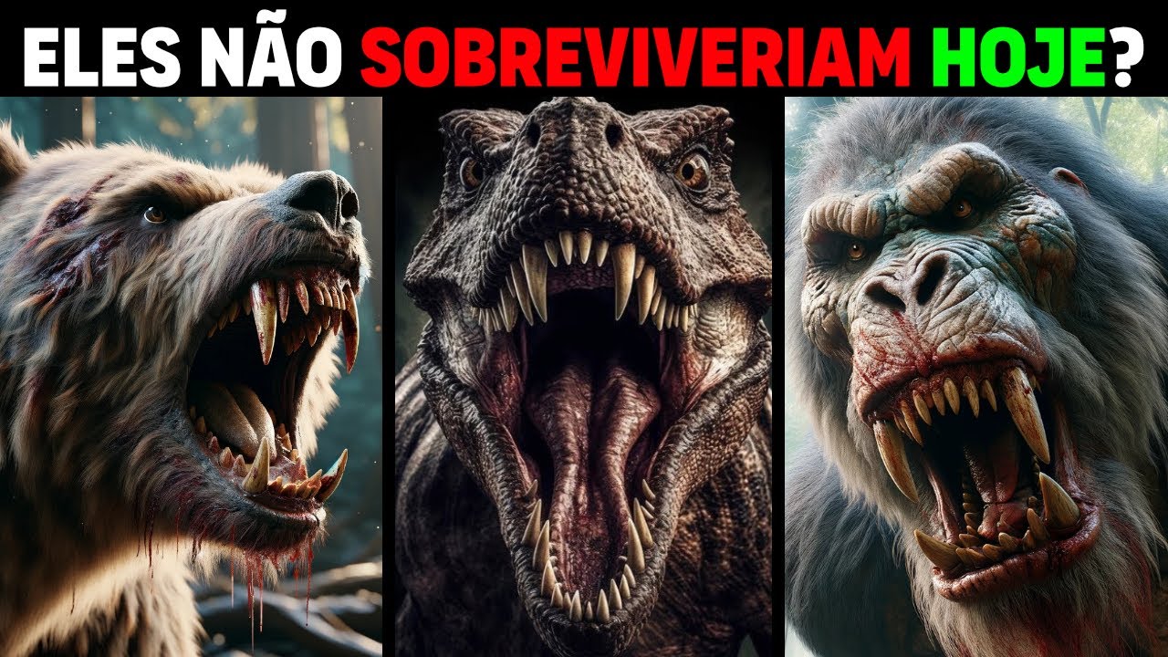 Criaturas Pré-históricas Que NÃO SOBREVIVERIAM Hoje (Documentário Completo)