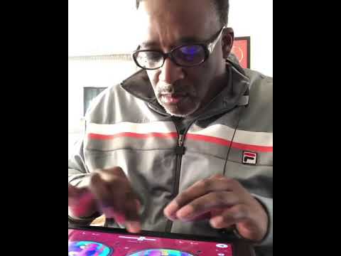 Rocking pump pump me up on my IPad Pro#ipadpro#algoriddim