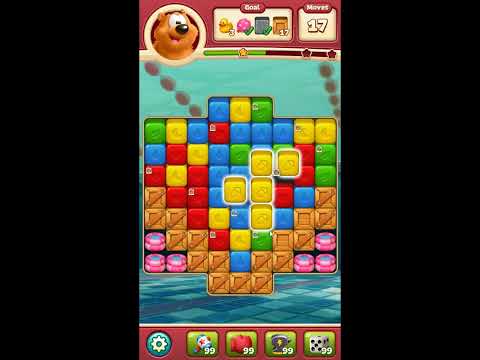 Toon Blast Level 7997 - NO BOOSTERS 🐻🐺🐱 | SKILLGAMING ✔️