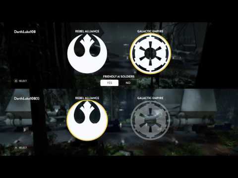 BROTHER VS SISTER | Star Wars BattleFront #1