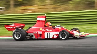Download Lagu Ferrari 312 B3-74 F1 Car at Imola Circuit: 3.0L Flat-12 Engine Sound! Thumbnail