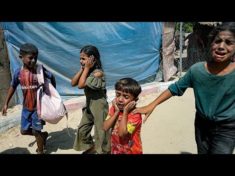 Palestinians flee Gaza after new evacuation order