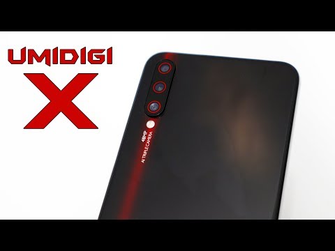 UMIDIGI X Unboxing - Black & Red Beauty