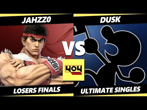4o4 Weekly 58 LOSERS FINALS - Dusk (Game & Watch) Vs. Jahzz0 (Ryu) Smash Ultimate - SSBU
