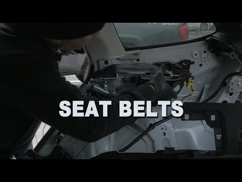 How to Remove and Replace a Car Rear Passenger Side Seat Belt - 2020 Subaru Outback