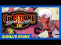 Street Fighter III 3rd Strike Elena S Story Cutscenes Profile Ending
