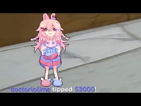 A gigachad donated $3000 to Pippa, so she had to do this