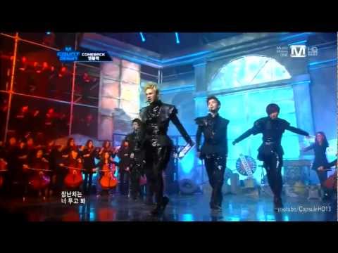LIVE 120112 - MBLAQ - It's war (COMEBACK STAGE) - M Countdown