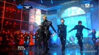 LIVE 120112 - MBLAQ - It&#39;s war (COMEBACK STAGE) - M Countdown