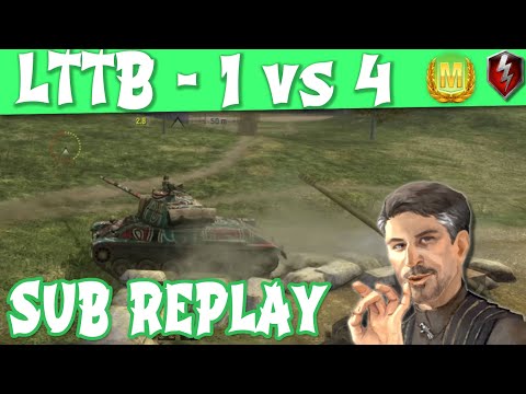 LTTB WOT Blitz Sub replay 1 vs 4 no problem| Littlefinger on World of Tanks Blitz