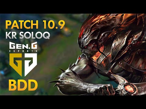 Gen.G BDD - Mid Lane: Yasuo vs Zoe - KDA 11/1/15