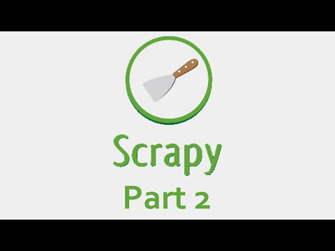 Scrapy Tutorial Part 2