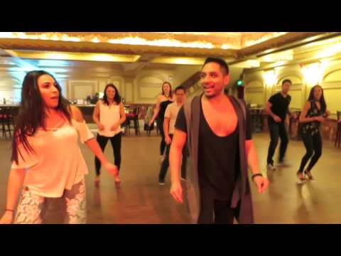 Carlos & Kassandra (Bachata intro Class) (1) at the Mambo & Bachata Night on March 10 2017