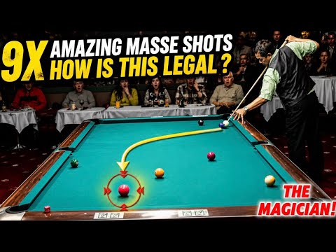 Cheat Code Activated: 9 Amazing Efren Reyes Masse Shots