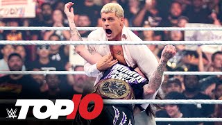 Top 10 Monday Night Raw moments: WWE Top 10 Sept 1