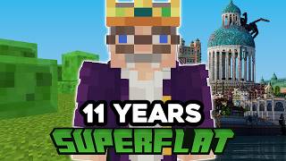 I Survived 11 Years in Minecraft Superflat [FULL MOVIE]
