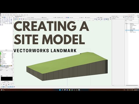 Vectorworks Site Modelling Beginners Tutorial