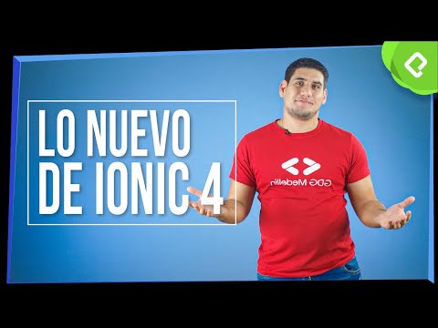 ¿Qué hay de nuevo en Ionic 4?