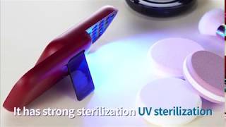 13 LED Handheld Portable UV Light Sanitizer (Blue)