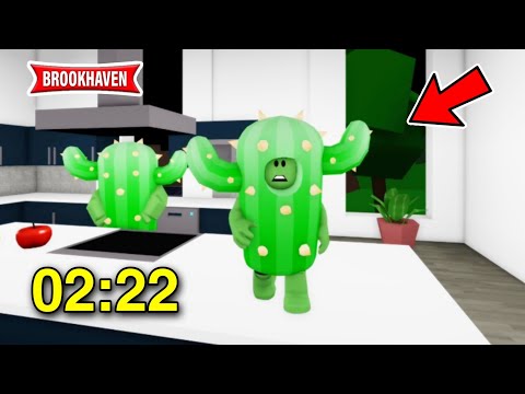 À 02H22 DU MATIN UN TRUC DE FOU APPARAÎT DANS LA CUISINE ! ROBLOX - BROOKHAVEN