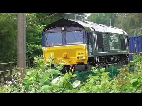 66091 4m43 Mossend Yard - Daventry modal, Sat. 3rd July 2021