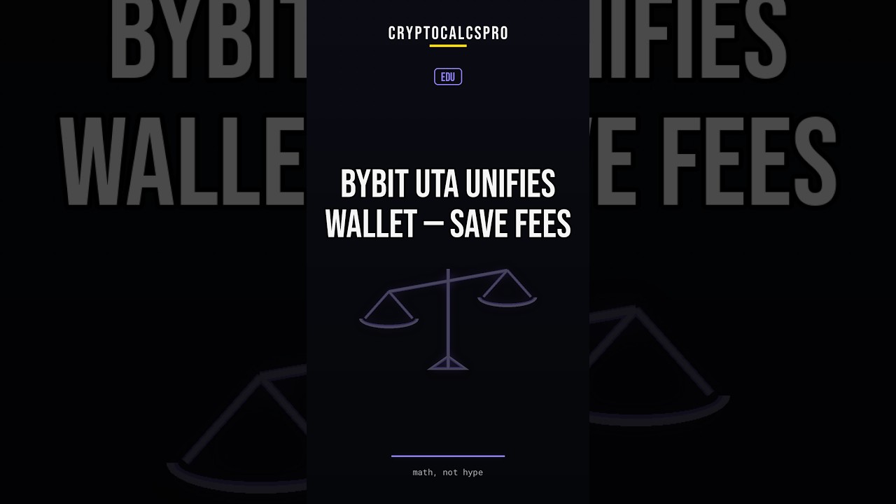 BYBIT UTA Unifies Wallet — Save Fees