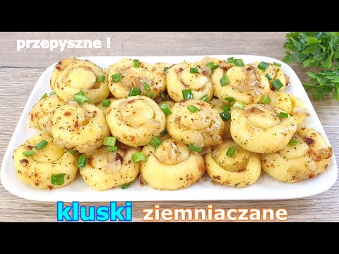 Najlepsze kluski ziemniaczane tylko z 3 składników 👌 znikają jak największy rarytas 👍 kluski śląskie