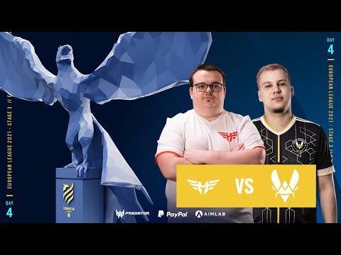 HEROIC vs TEAM VITALITY // Rainbow Six European League 2021 - Stage 3 - Playday #4