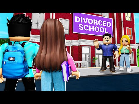 School Was For DIVORCED COUPLES.. It Has A CREEPY Secret.. (Roblox)
