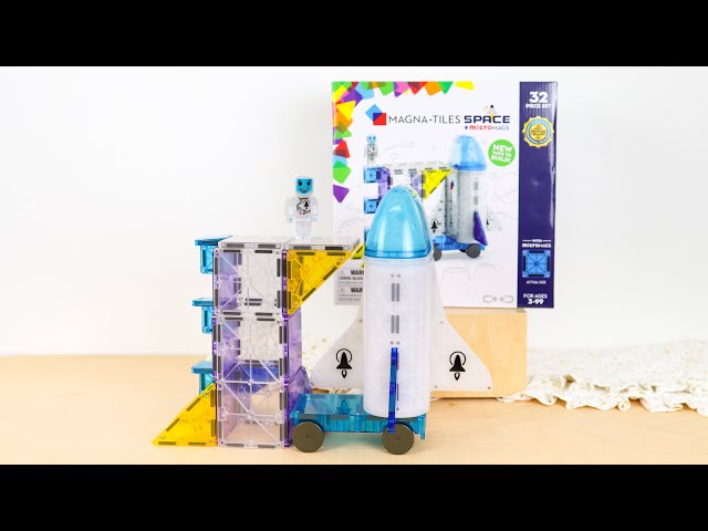 Magnetická stavebnice MAGNA-TILES pro milovníky vesmíru.