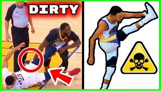 Why the Warriors are the DIRTIEST and MOST ROTTEN TEAM in NBA History! (STEPH CURRY KICKS)