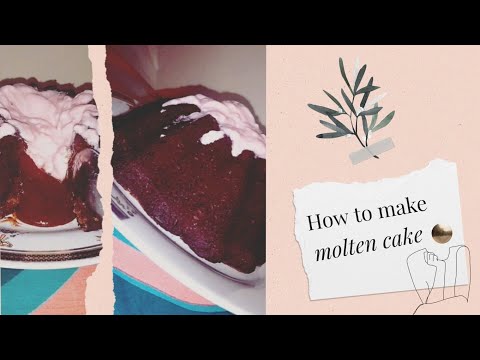 مولتن كيك زي بره بمكونات موجودة ف كل بيت( مش هتجيبوها من بره تاني😉)