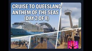 Anthem of the Seas | Cruise to Queensland Day 2 Vlog | Cabin Tour, Ship Walkthrough & Cruise Shows