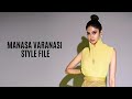 Manasa Varanasi Strut Us In This Gorgeous Draped Skirt With Graphic Texture