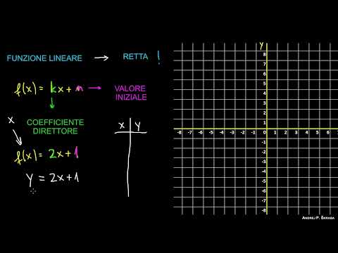 Che cos’è una funzione lineare?