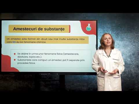 Substanță pură, amestecuri și puritatea substanțelor - Clasa a VII-a