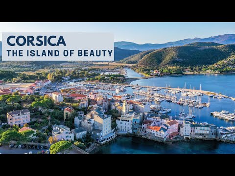 Corsica France travel -  attractions and places to visit! - drone footage...