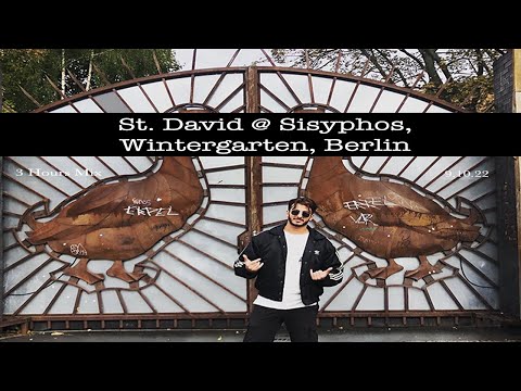 ST. DAVID @ Sisyphos Wintergarten, Berlin (09.10.22) 3 HOURS MIX #housemusicmix  #stdavid #90shouse