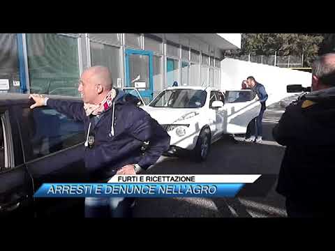 FURTI E RICETTAZIONE  ARRESTI E DENUNCE NELL'AGRO
