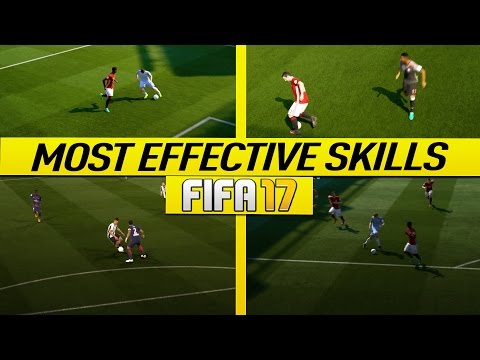 FIFA 17 MOST EFFECTIVE SKILLS TUTORIAL - BEST MOVES TO USE IN FIFA 17 - BECOME A DIVISION 1 PLAYER