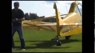 preview picture of video 'Glider Towing at Ekeby 2010'