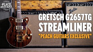 Video thumbnail for A Peach Guitars Exclusive! | Gretsch G2657TG Streamliner FSR Imperial Stain by Peach Guitars