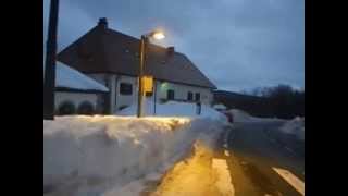 preview picture of video 'EL CAMINO DE SANTIAGO EN INVIERNO - Roncesvalles: la mayor nevada en medio siglo-'