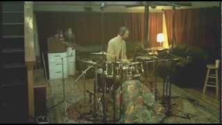 Recording drums at The Boom Room for the Cee Knowledge and The Cosmic Funk Orchestra Project