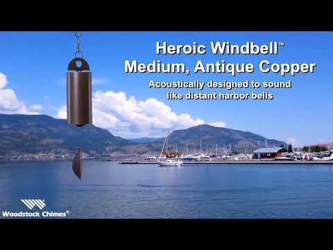 HWMC   Heroic Windbell Medium Antique Copper